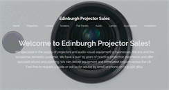 Desktop Screenshot of edinburgh-projector-sales.co.uk